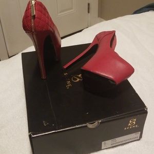 Red high heels